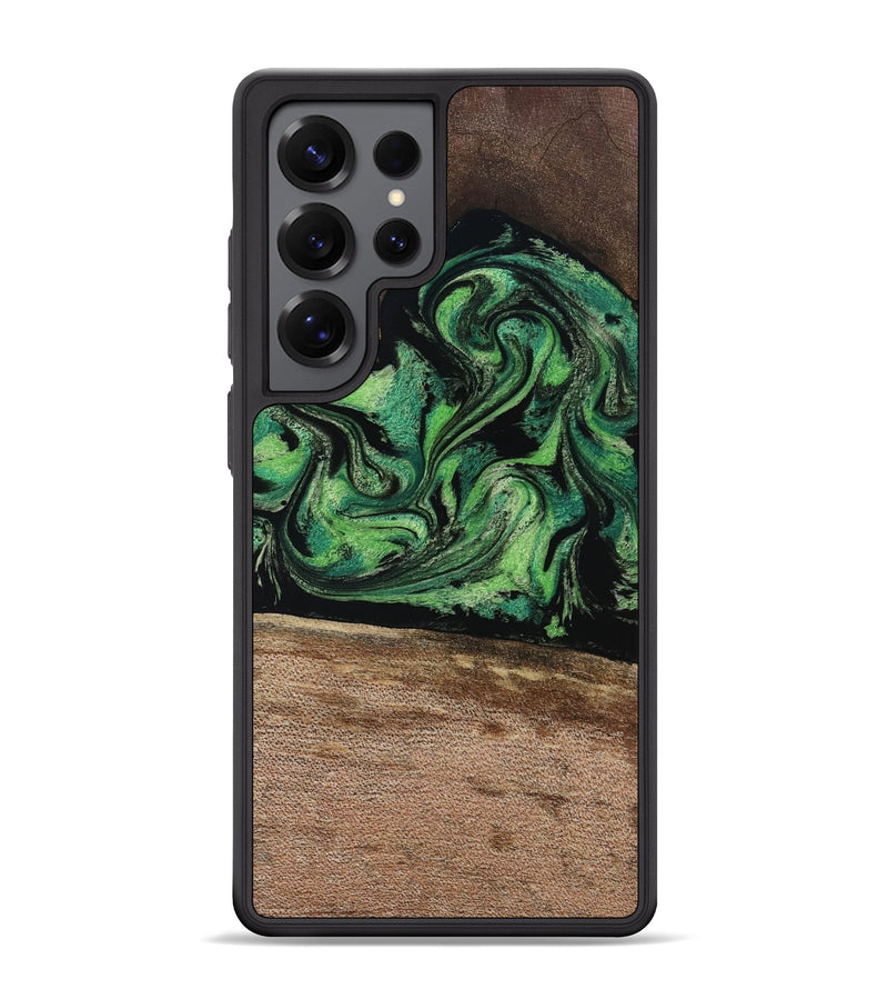 Galaxy S25 Ultra Wood Phone Case - Adaline (Green, 814525)