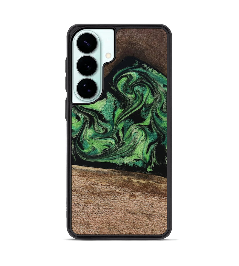 Galaxy S26 Plus Wood Phone Case - Adaline (Green, 814525)