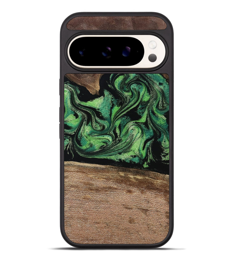 Pixel 9 Pro XL Wood Phone Case - Adaline (Green, 814525)