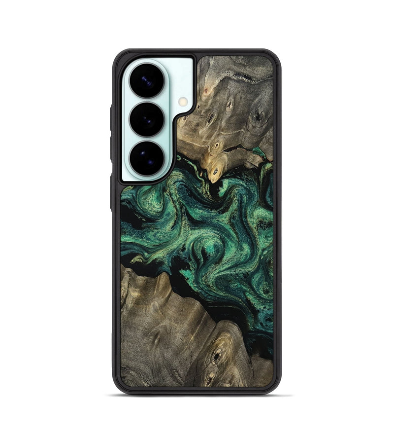 Galaxy S26 Wood Phone Case - Omari (Green, 814549)