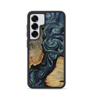 Galaxy S25 Wood Phone Case - Christy (Blue, 814557)