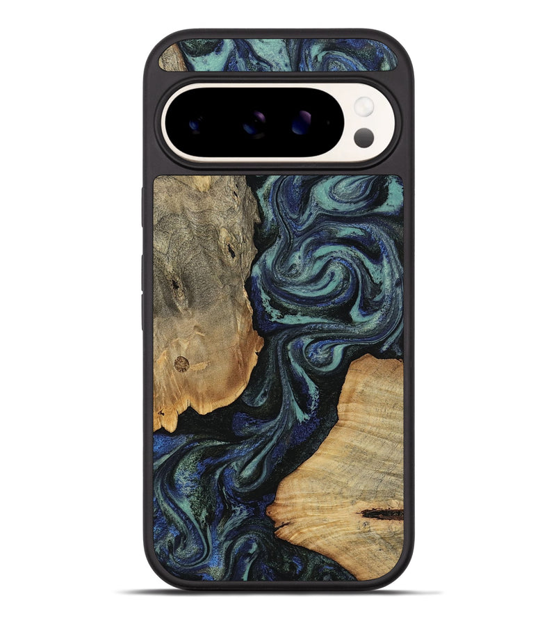 Pixel 9 Pro XL Wood Phone Case - Christy (Blue, 814557)