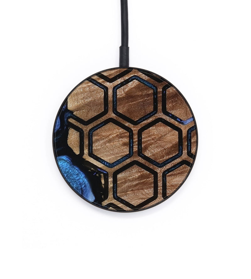 Circle Wood Wireless Charger - Savanah (Pattern, 814564)