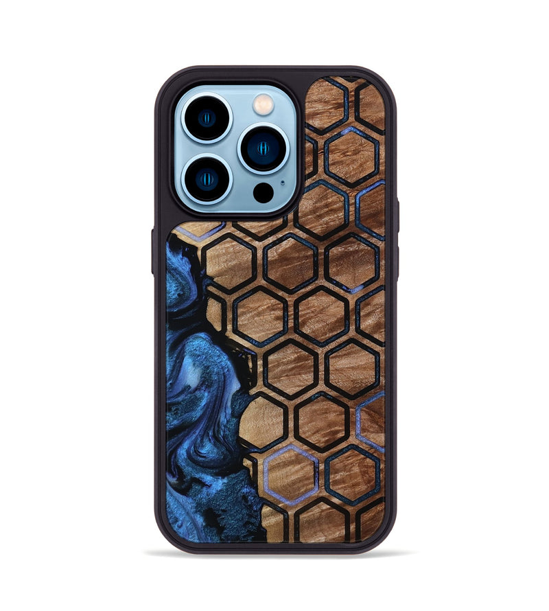 iPhone 14 Pro Wood Phone Case - Savanah (Pattern, 814564)