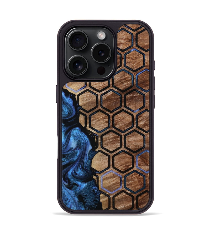 iPhone 16 Pro Wood Phone Case - Savanah (Pattern, 814564)