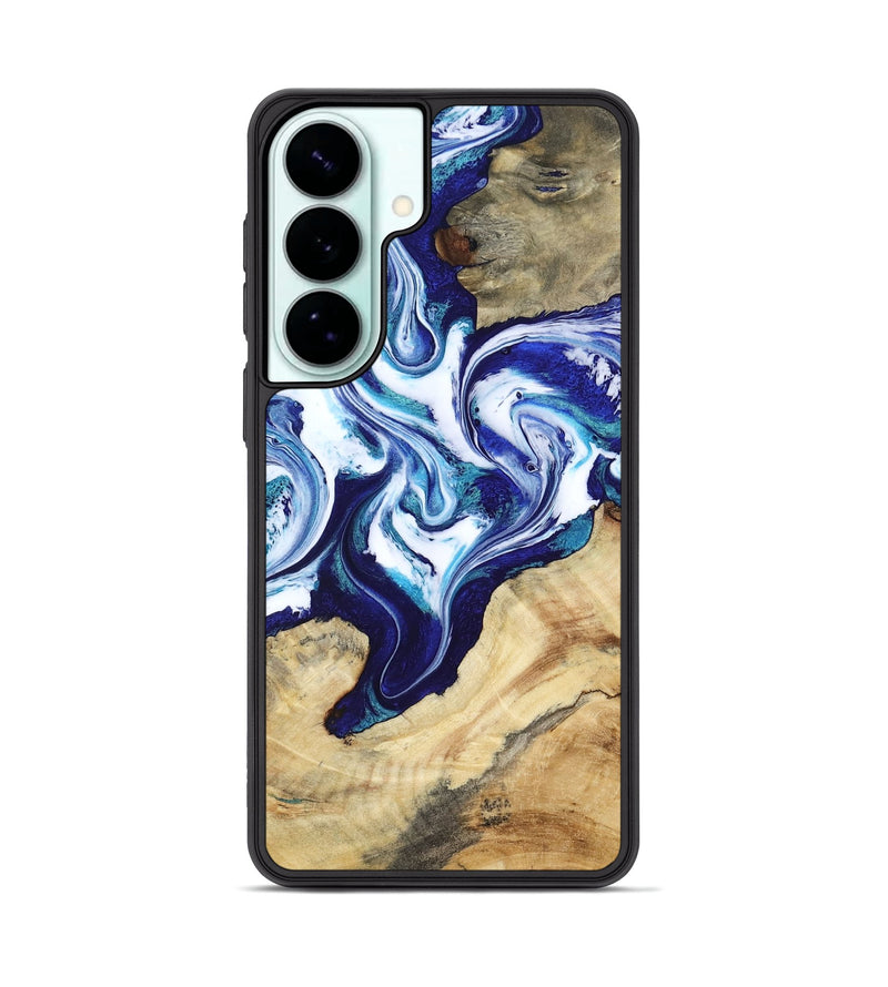Galaxy S26 Plus Wood Phone Case - Janis (Blue, 814568)