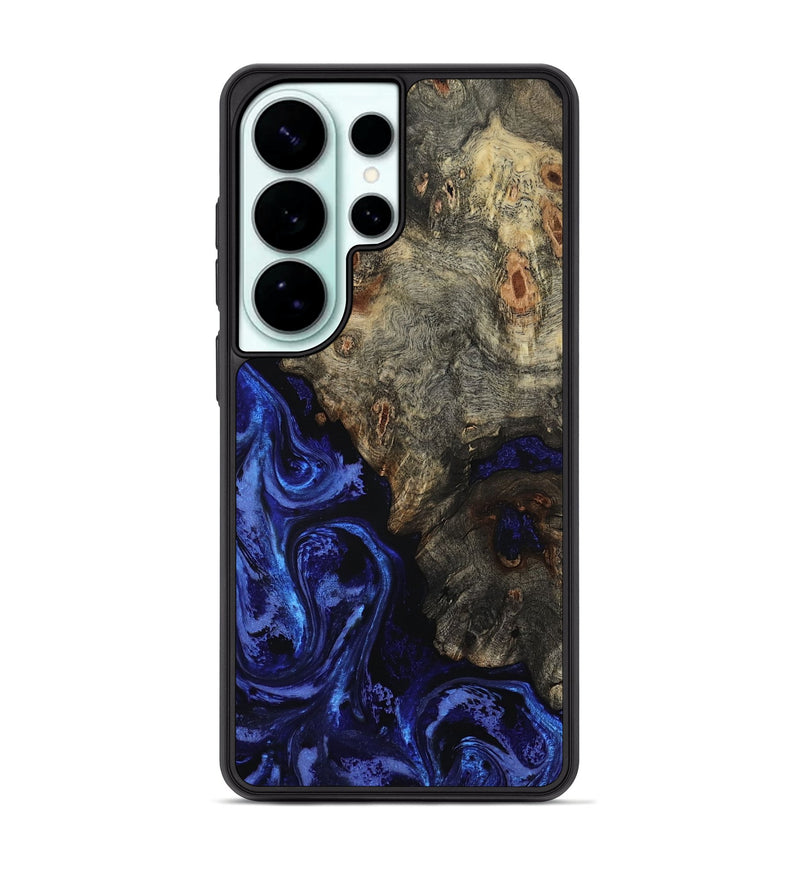 Galaxy S26 Ultra Wood Phone Case - Matt (Blue, 814574)