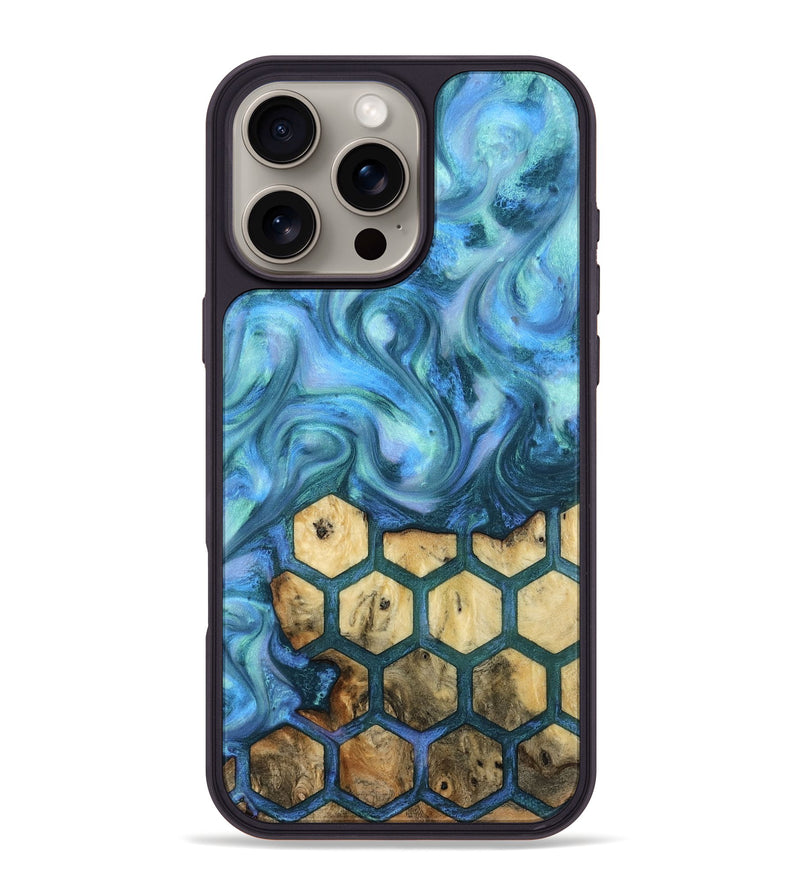 iPhone 16 Pro Max Wood Phone Case - Nathan (Pattern, 814589)
