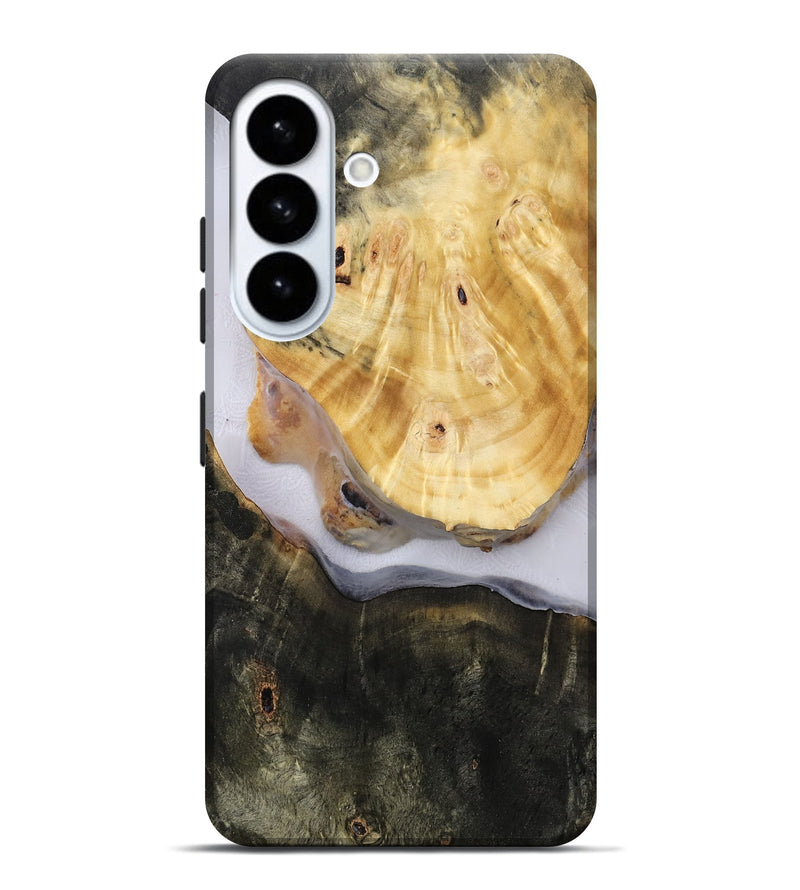 Galaxy S26 Plus Wood Live Edge Phone Case - Aidan (Clear, 814614)
