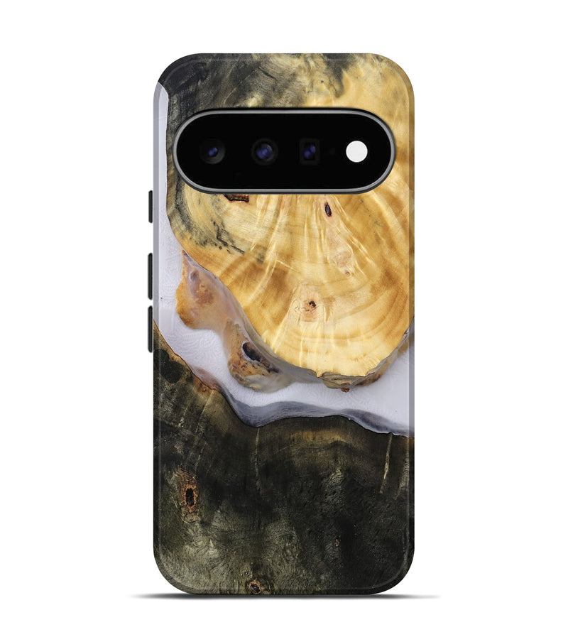 Pixel 11 Wood Live Edge Phone Case - Aidan (Clear, 814614)