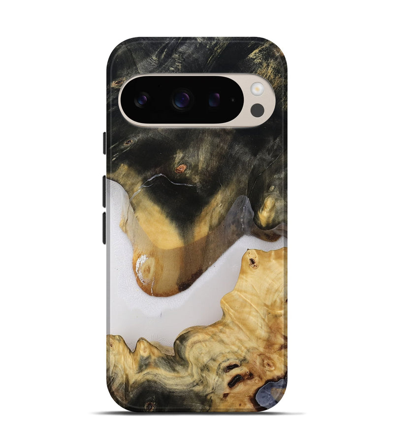Pixel 9 Wood Live Edge Phone Case - Nayeli (Clear, 814616)