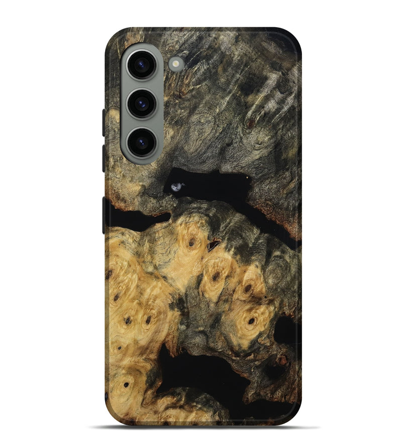 Galaxy S23 Plus Wood Live Edge Phone Case - Demi (Wood Burl, 814617)
