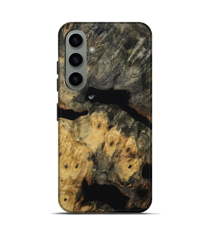 Galaxy S24 Wood Live Edge Phone Case - Demi (Wood Burl, 814617)