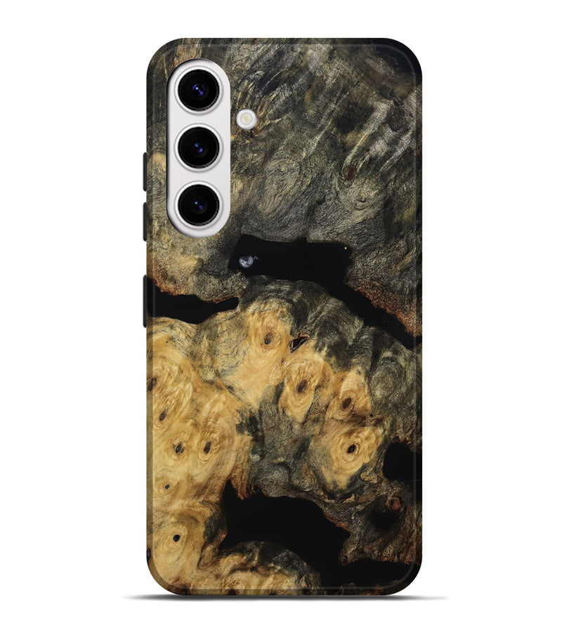 Galaxy S25 Plus Wood Live Edge Phone Case - Demi (Wood Burl, 814617)