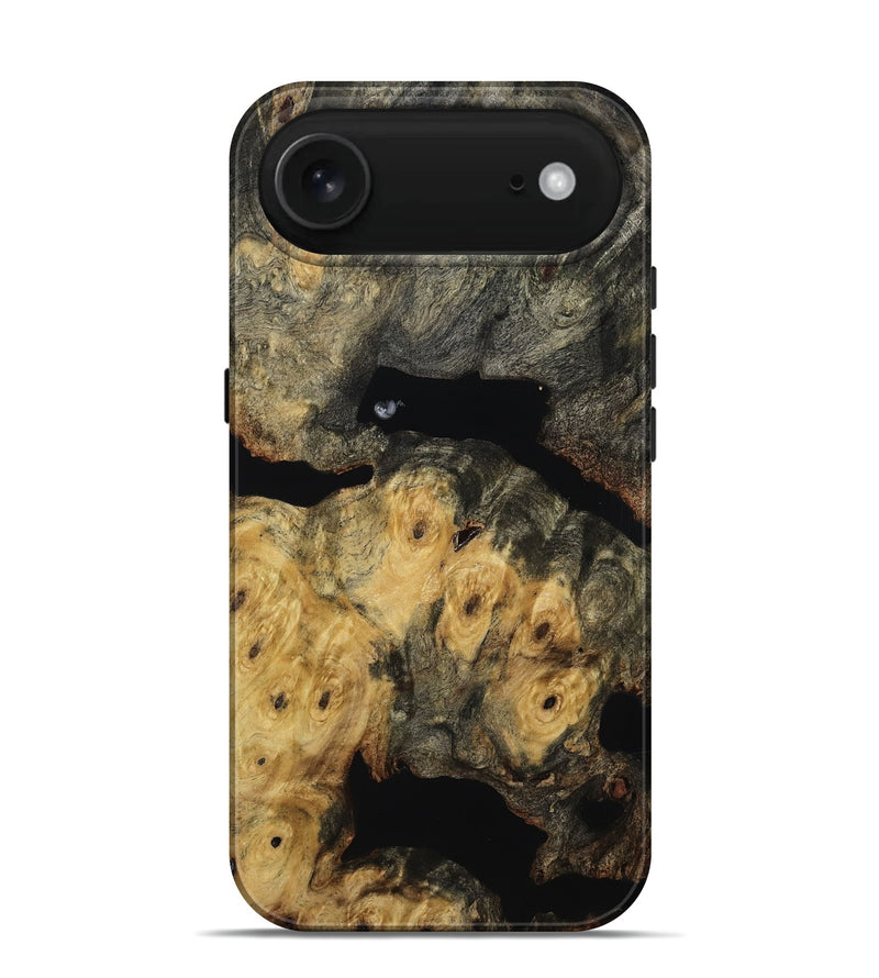 iPhone 17 Air Wood Live Edge Phone Case - Demi (Wood Burl, 814617)