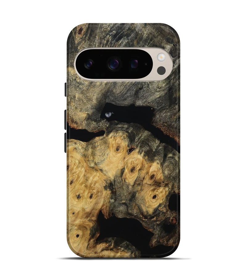 Pixel 10 Pro Wood Live Edge Phone Case - Demi (Wood Burl, 814617)