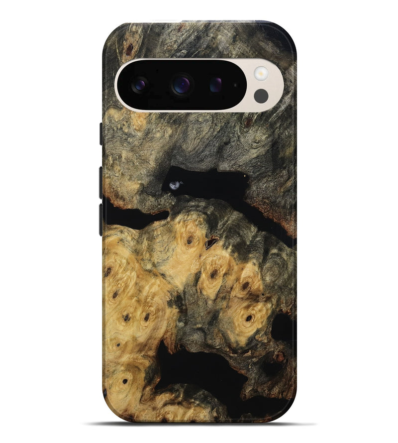 Pixel 10 Pro XL Wood Live Edge Phone Case - Demi (Wood Burl, 814617)