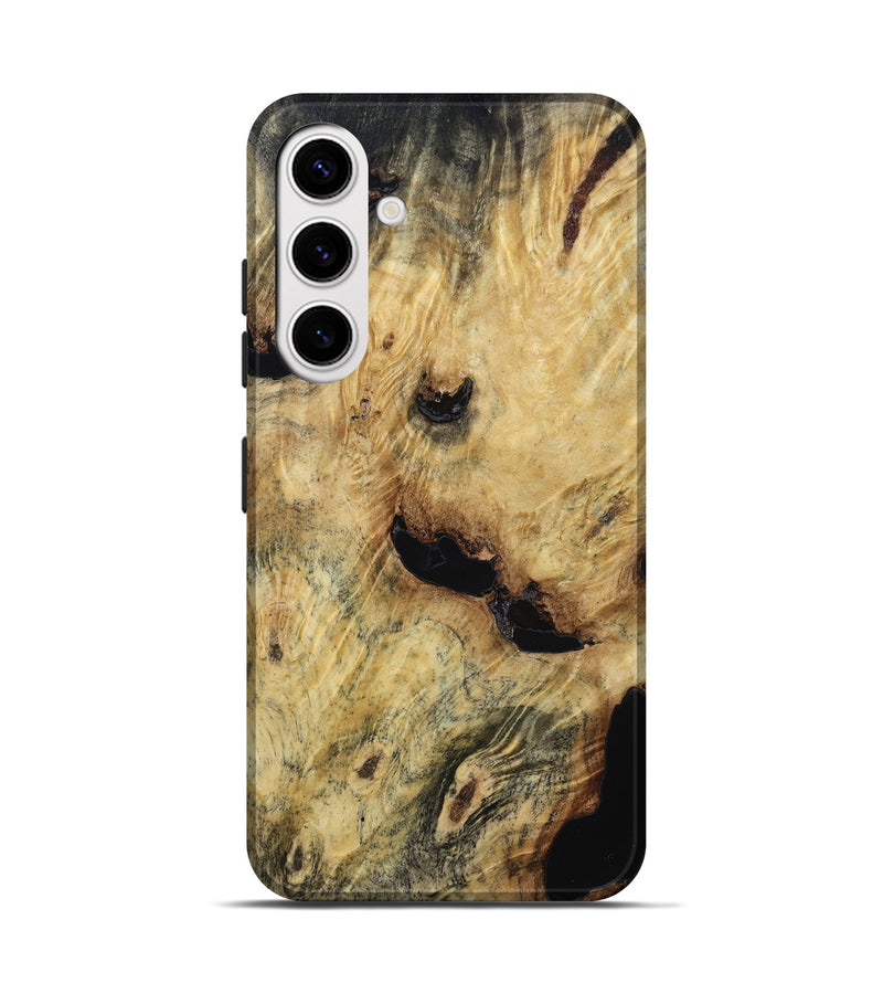 Galaxy S25 Wood Live Edge Phone Case - Ailani (Wood Burl, 814621)