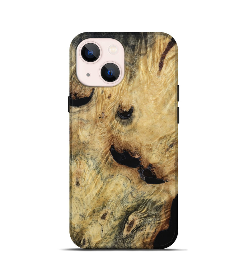 iPhone 13 mini Wood Live Edge Phone Case - Ailani (Wood Burl, 814621)