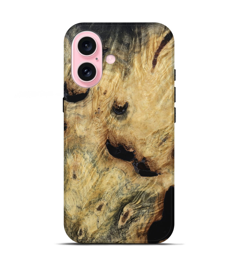 iPhone 17 Wood Live Edge Phone Case - Ailani (Wood Burl, 814621)