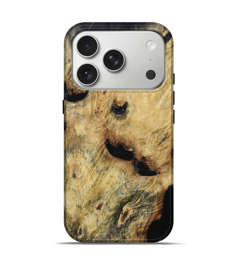 iPhone 17 Pro Wood Live Edge Phone Case - Ailani (Wood Burl, 814621)