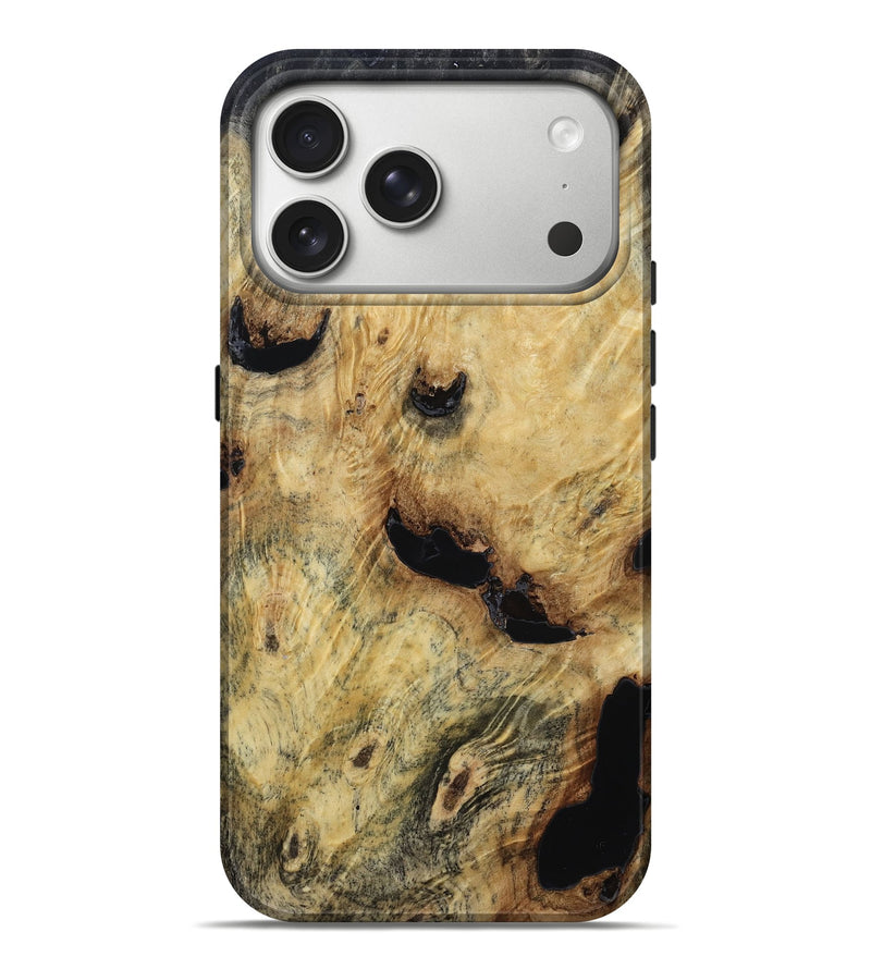 iPhone 17 Pro Max Wood Live Edge Phone Case - Ailani (Wood Burl, 814621)