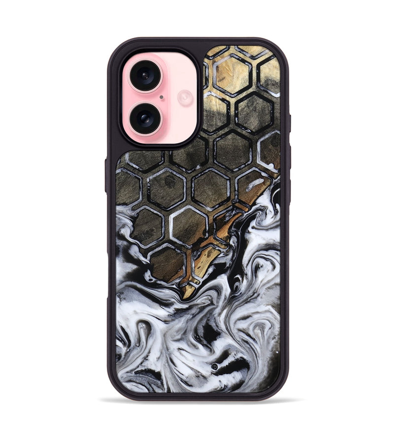 iPhone 16 Wood Phone Case - Kia (Pattern, 814646)