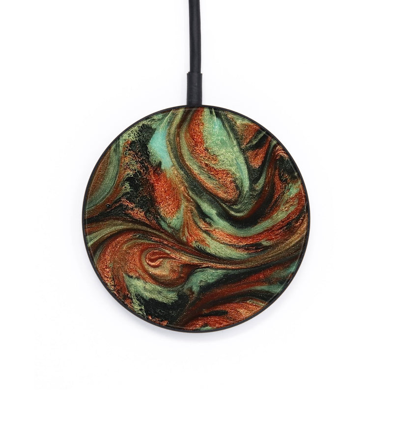 Circle ResinArt Wireless Charger - Bryana (Green, 814656)