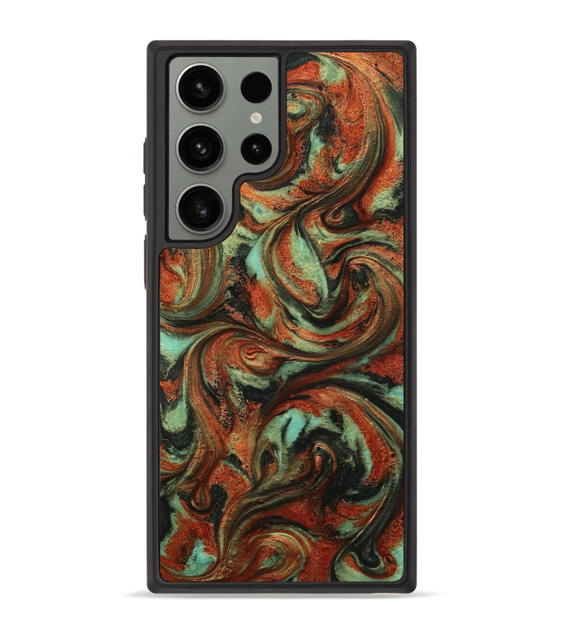 Galaxy S23 Ultra ResinArt Phone Case - Bryana (Green, 814656)