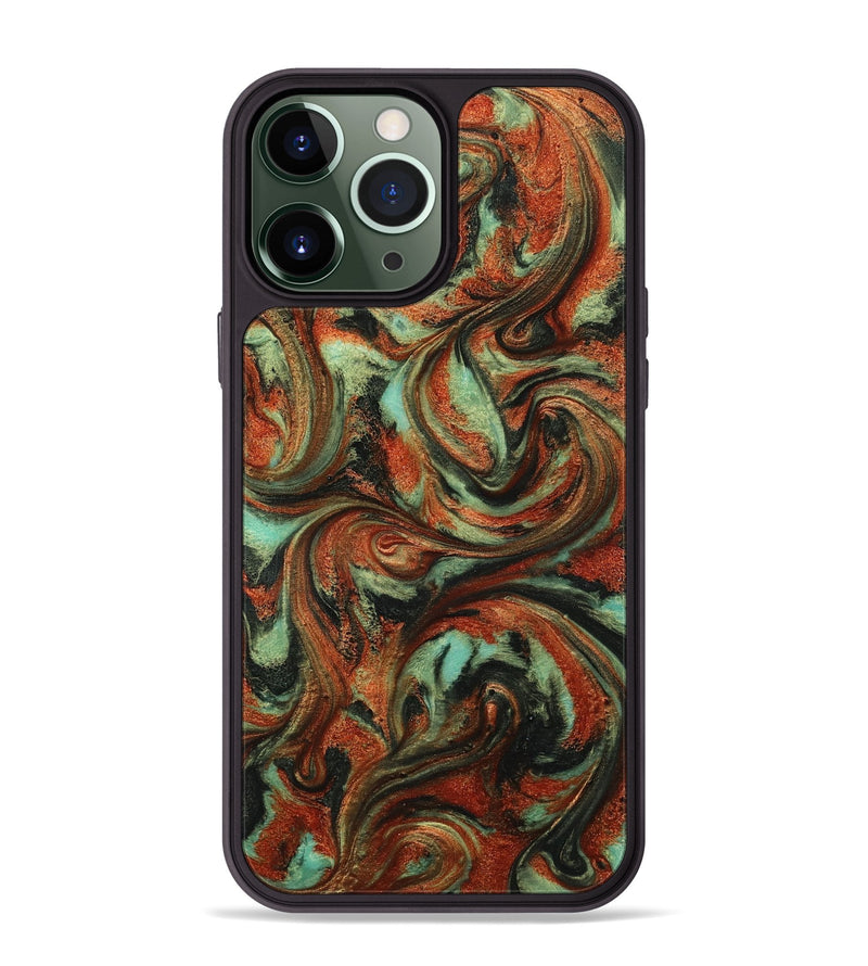 iPhone 13 Pro Max ResinArt Phone Case - Bryana (Green, 814656)