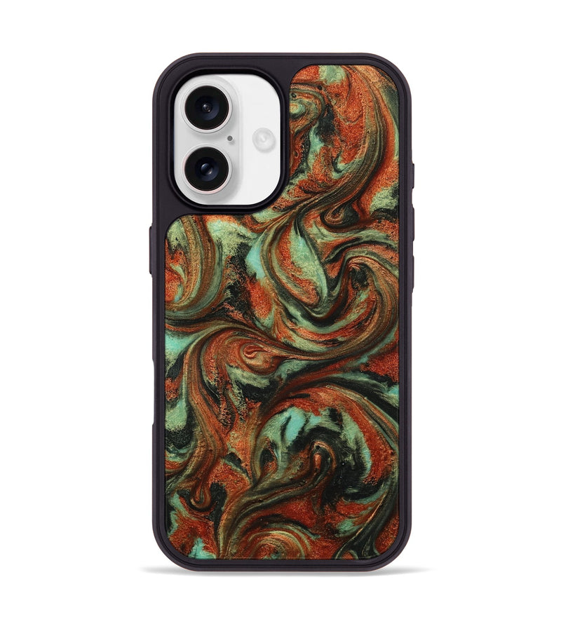 iPhone 17 ResinArt Phone Case - Bryana (Green, 814656)