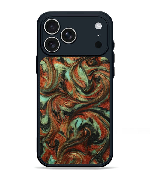 iPhone 17 Pro Max ResinArt Phone Case - Bryana (Green, 814656)
