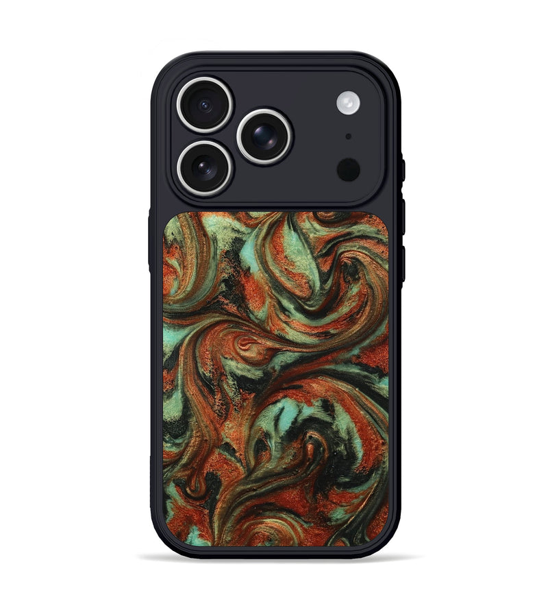 iPhone 17 Pro ResinArt Phone Case - Bryana (Green, 814656)