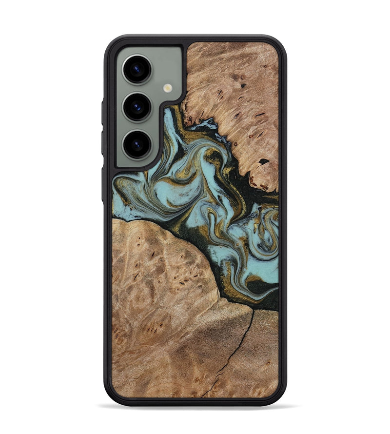 Galaxy S24 Plus Wood Phone Case - Mareli (Green, 814657)