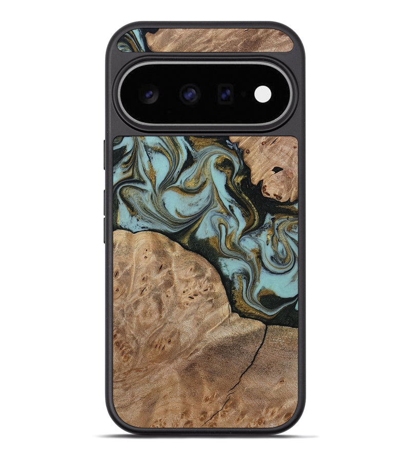 Pixel 11 Pro XL Wood Phone Case - Mareli (Green, 814657)