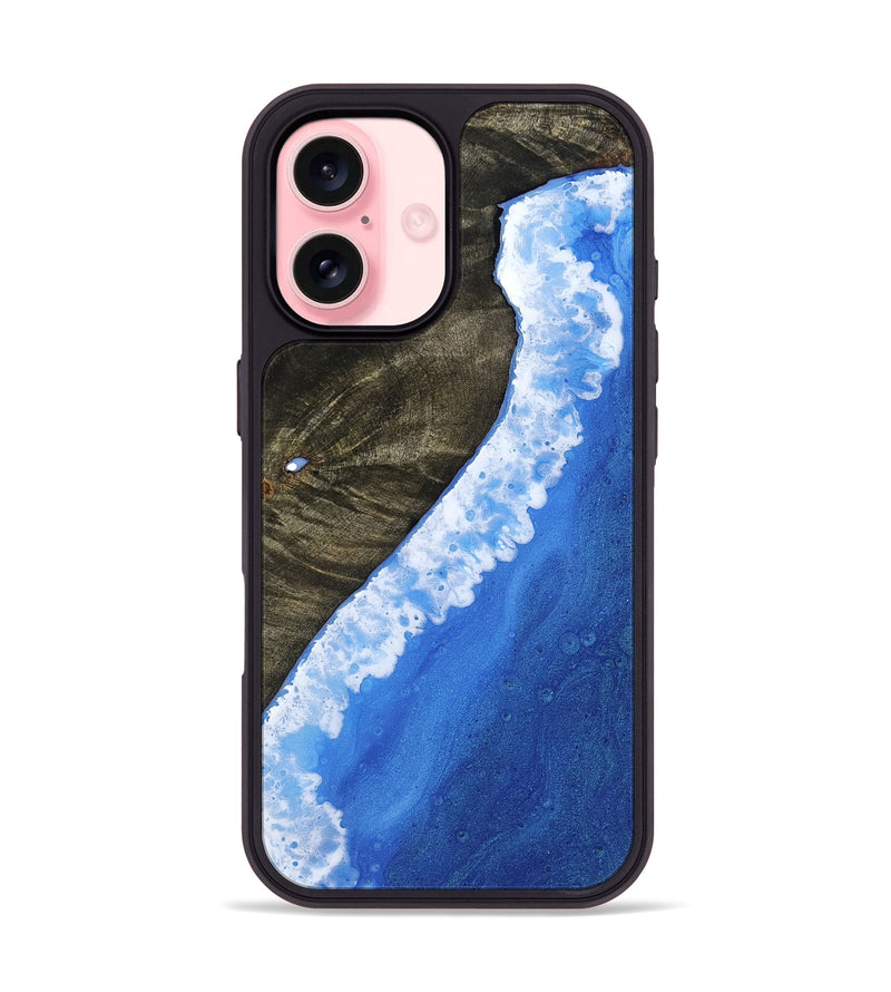 iPhone 16 Wood Phone Case - Samir (Coastal, 814674)