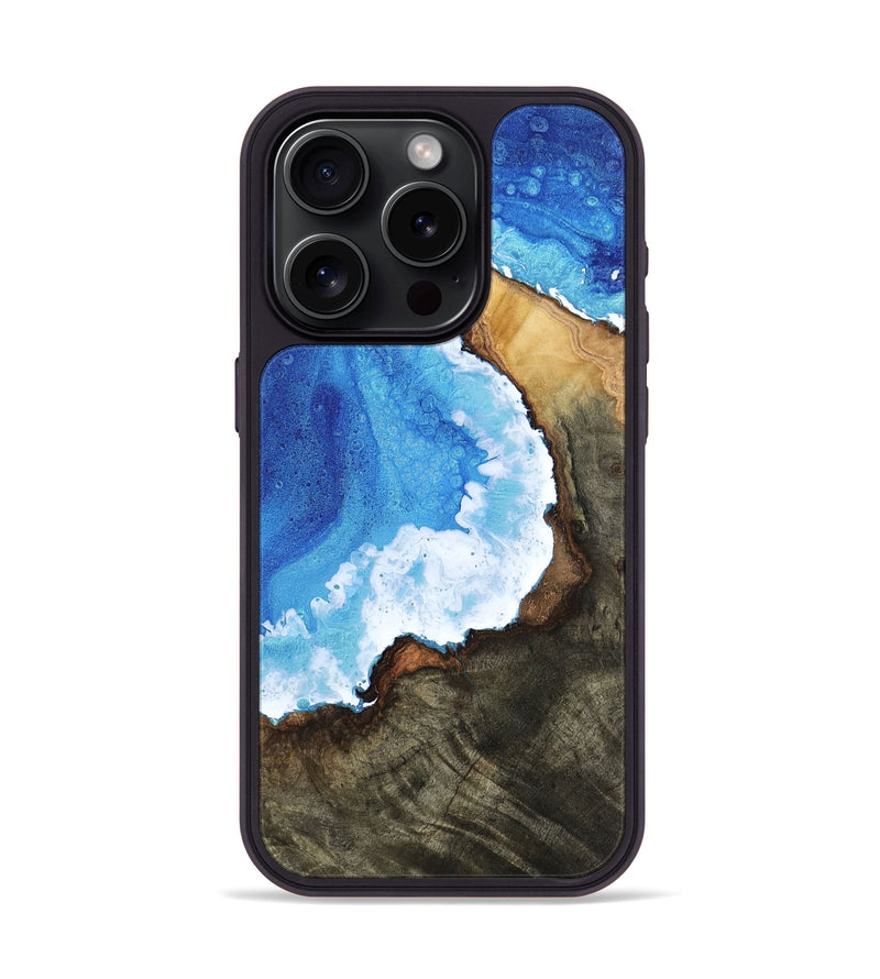 iPhone 15 Pro Wood Phone Case - Katrina (Coastal, 814680)