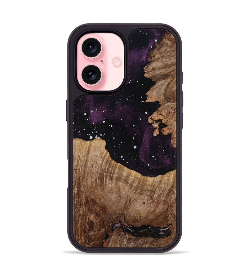 iPhone 16 Wood Phone Case - Eliezer (Cosmos, 814693)