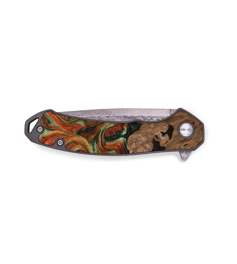 EDC Wood Pocket Knife - Ulises (Green, 814699)