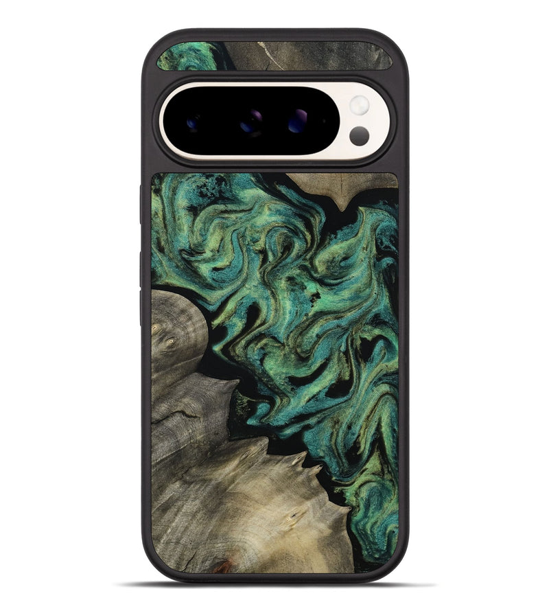 Pixel 10 Pro XL Wood Phone Case - Zona (Green, 814703)