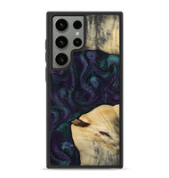 Galaxy S23 Ultra Wood Phone Case - Ted (Purple, 814704)