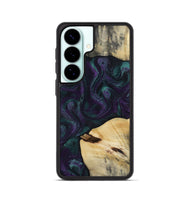 Galaxy S26 Wood Phone Case - Ted (Purple, 814704)