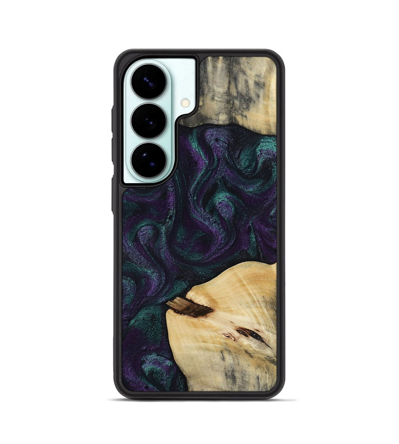 Galaxy S26 Wood Phone Case - Ted (Purple, 814704)