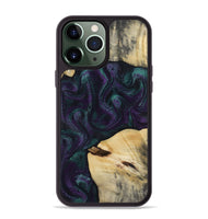 iPhone 13 Pro Max Wood Phone Case - Ted (Purple, 814704)