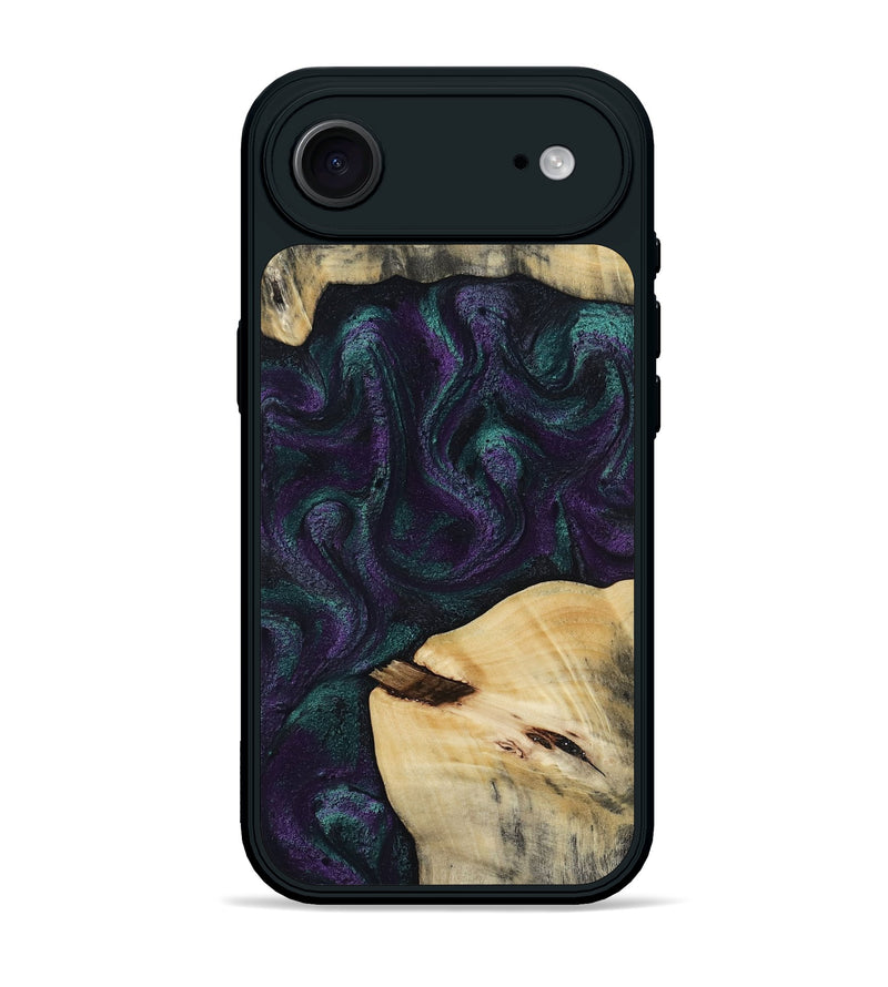 iPhone 17 Air Wood Phone Case - Ted (Purple, 814704)