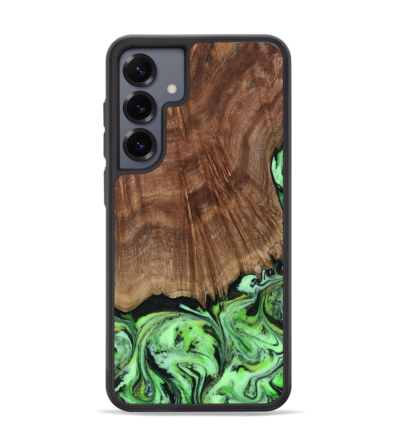 Galaxy S25 Plus Wood Phone Case - Lynda (Green, 814705)