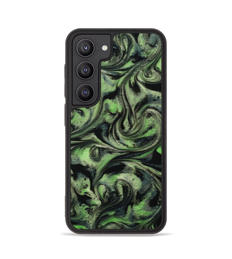 Galaxy S23 ResinArt Phone Case - Alessia (Green, 814710)