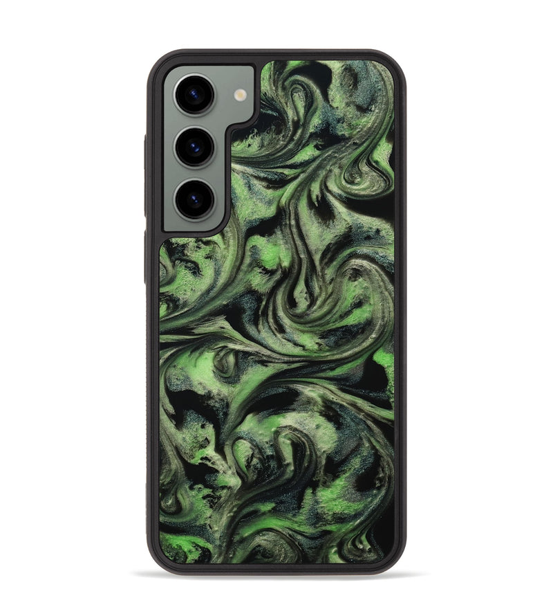 Galaxy S23 Plus ResinArt Phone Case - Alessia (Green, 814710)