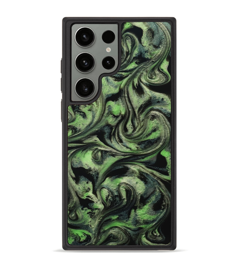 Galaxy S23 Ultra ResinArt Phone Case - Alessia (Green, 814710)