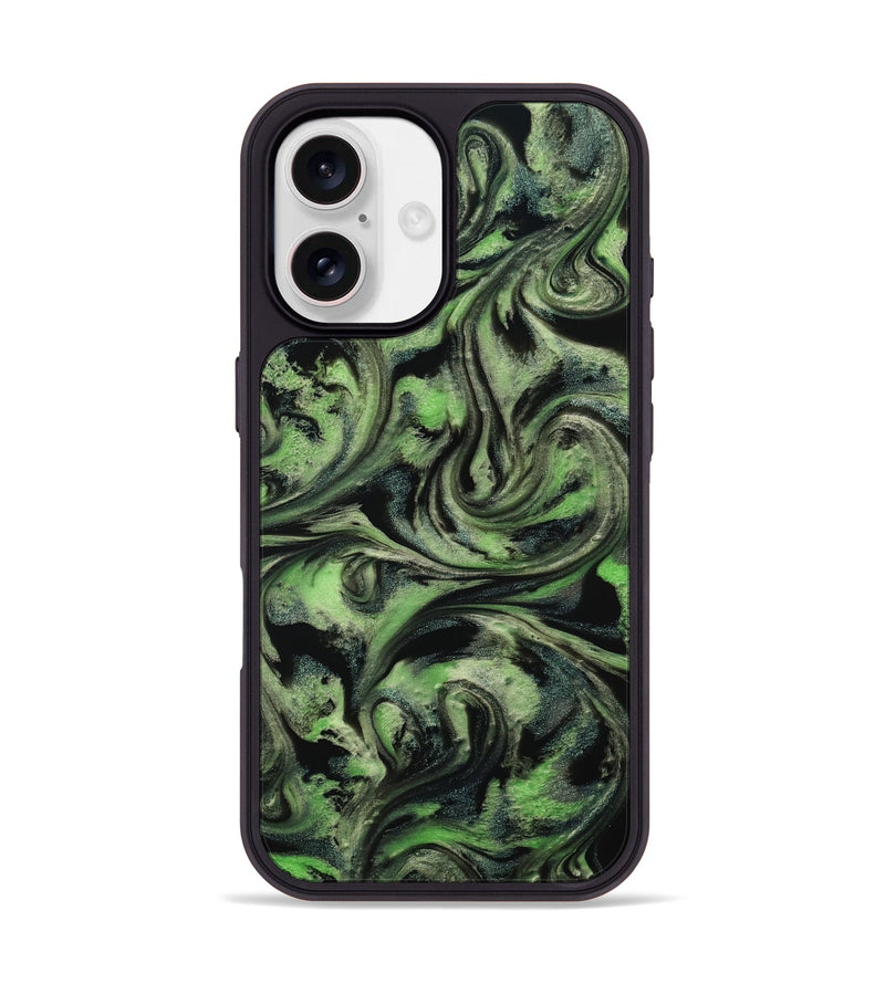 iPhone 17 ResinArt Phone Case - Alessia (Green, 814710)
